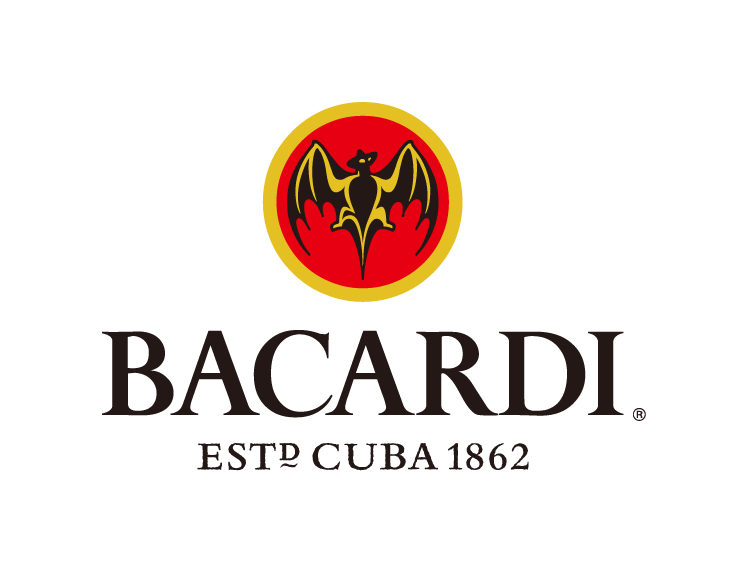 Bacardi百家得郎姆酒标志矢量图