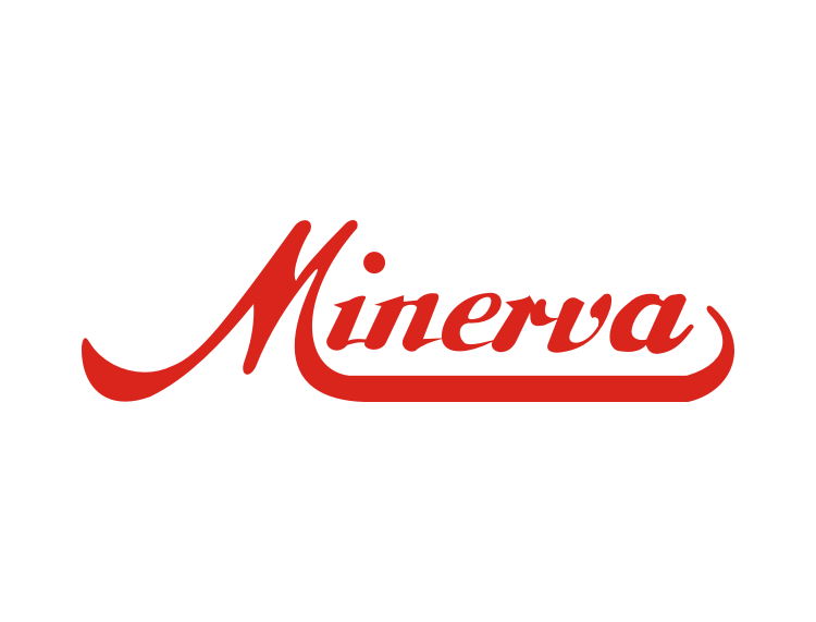 世界名表: minerva美耐华手表标志矢量图