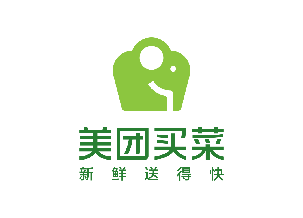 美团买菜logo矢量图