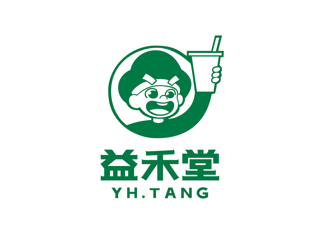 益禾堂奶茶logo标志矢量图