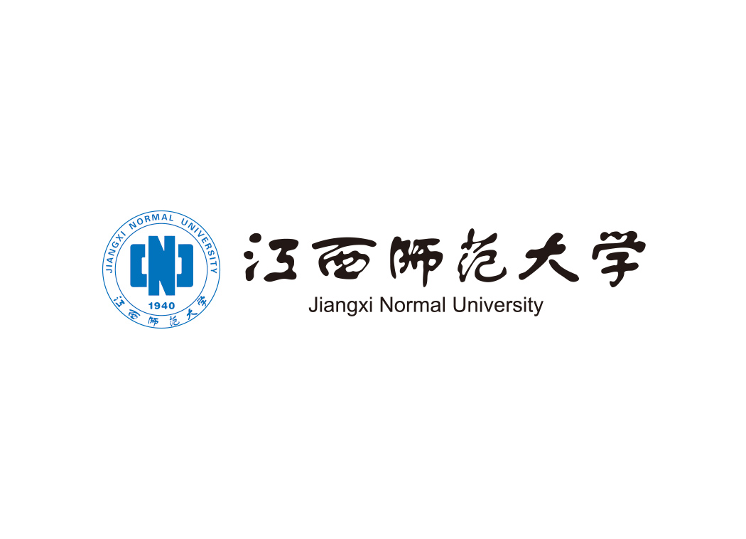 江西师范大学校徽标志矢量图