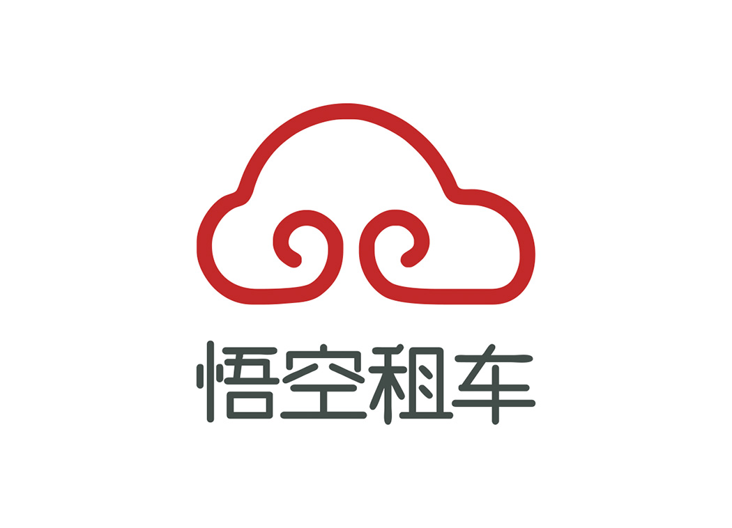 悟空租车logo标志矢量图