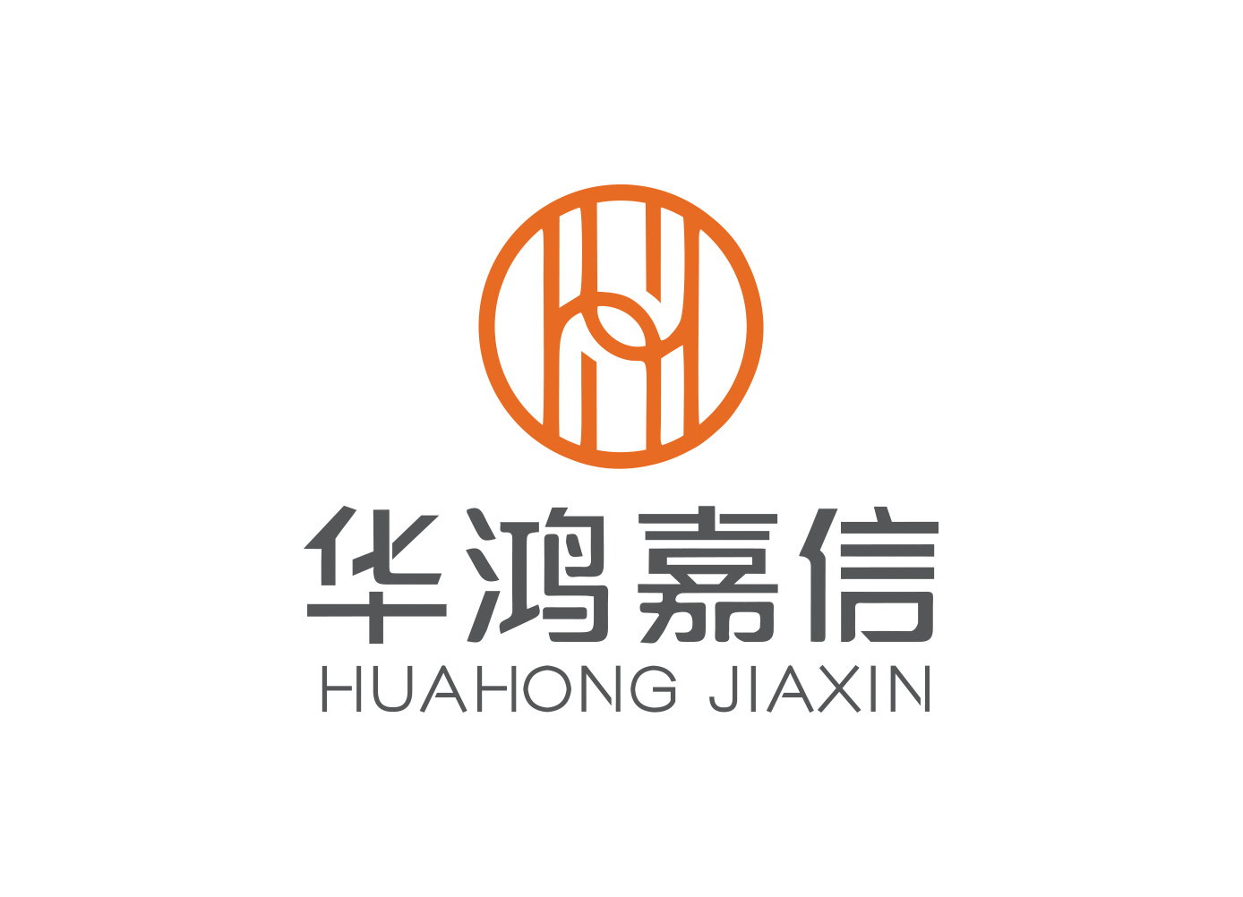 华鸿嘉信logo标志矢量图