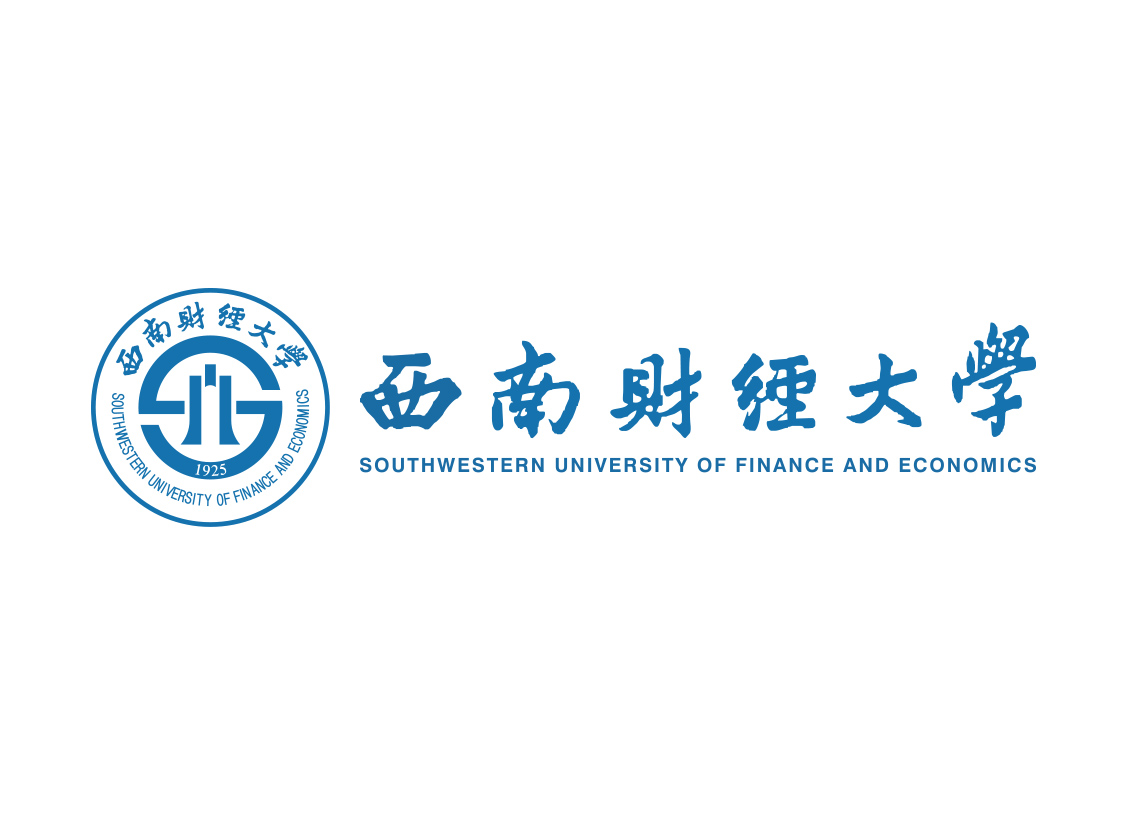 大学校徽系列：西南财经大学标志矢量图