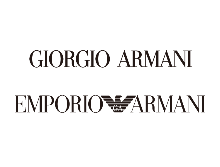 奢侈品牌阿玛尼(Giorgio Armani)标志矢量图