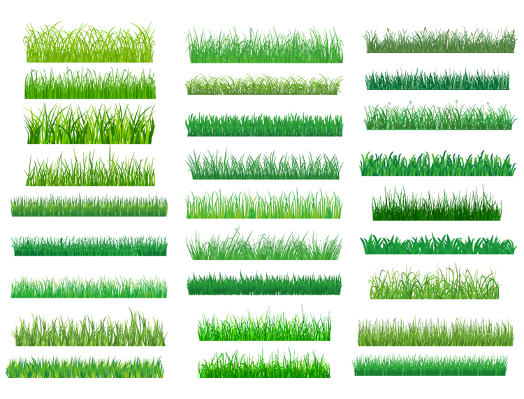 绿色草地矢量素材(2)