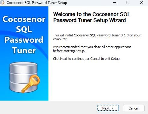 Cocosenor SQL Password Tuner