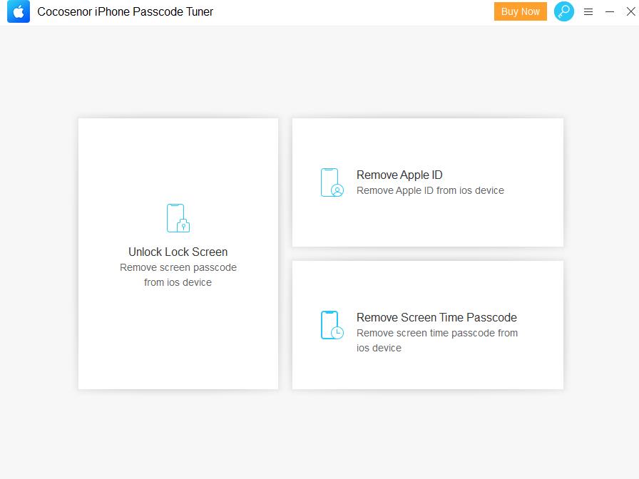 Cocosenor iPhone Passcode Tuner