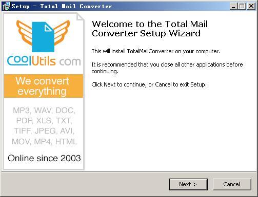 Coolutils Total Mail Converter v6.2.0.59免费版