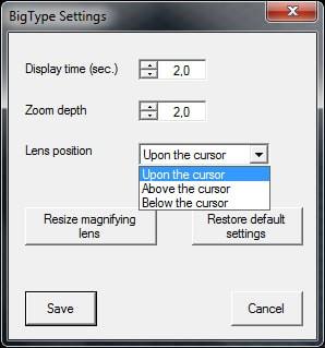 BigType(放大镜软件)