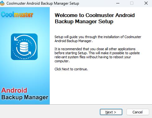 Coolmuster Android Backup Manager