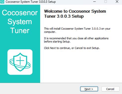 Cocosenor System Tuner