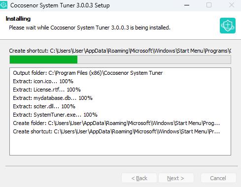 Cocosenor System Tuner