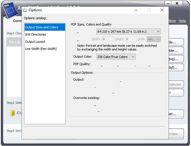 Any DWG and DXF to PDF Converter