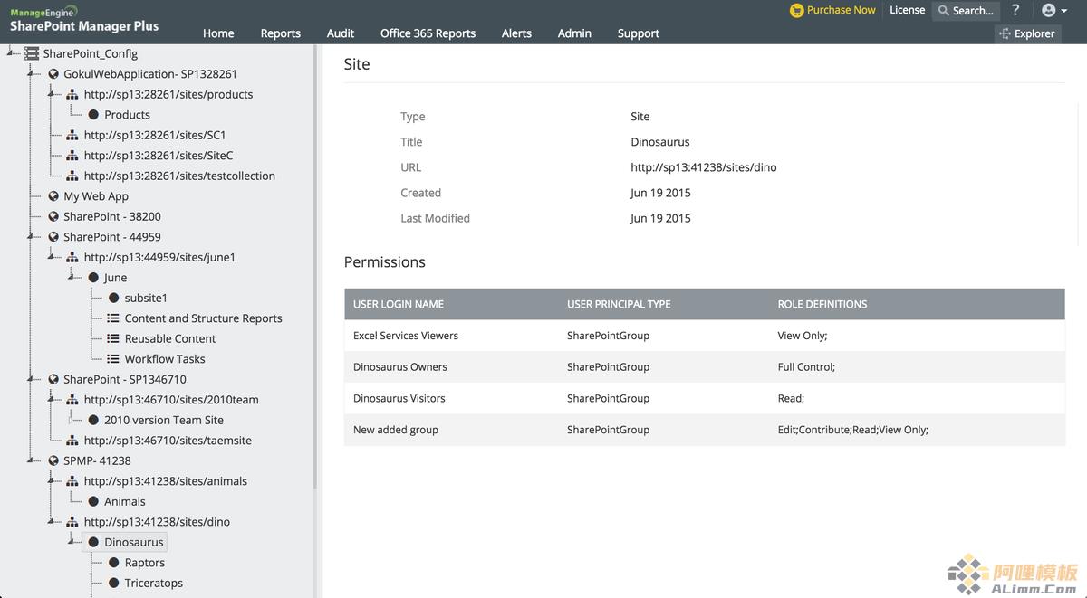 Sharepoint Manager Plus